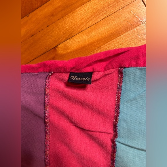 Y2K pyjama camisole very colourful top | size L - Picture 6 of 8